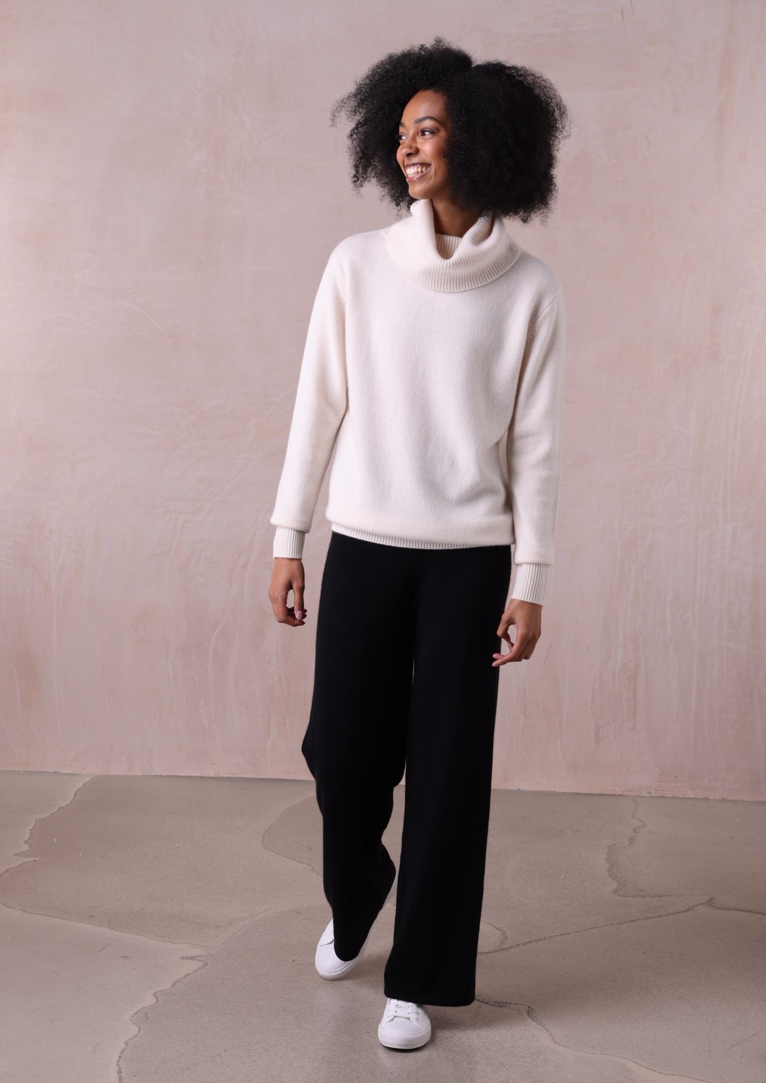 Lottie | Relaxed Slouch Neck | 100% Cashmere