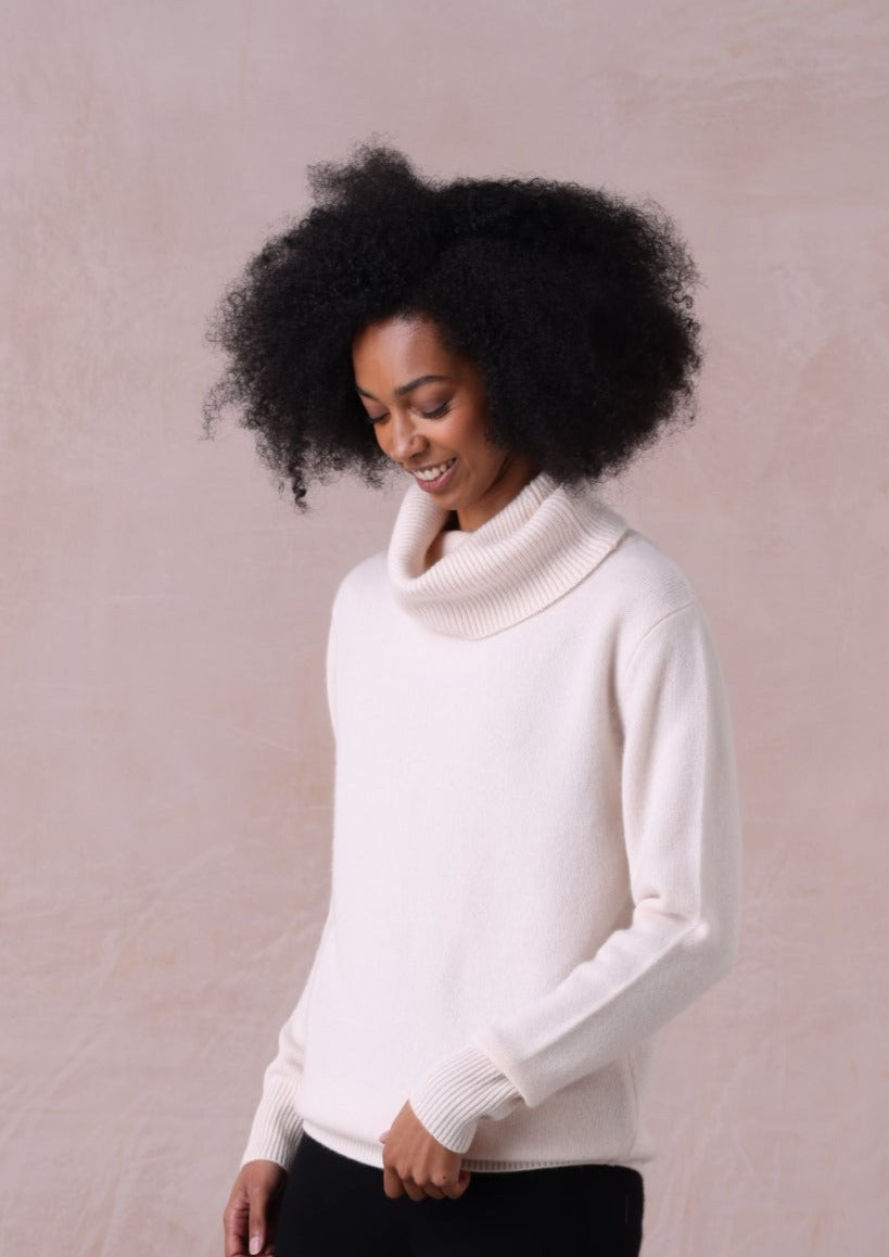 Lottie | Relaxed Slouch Neck | 100% Cashmere