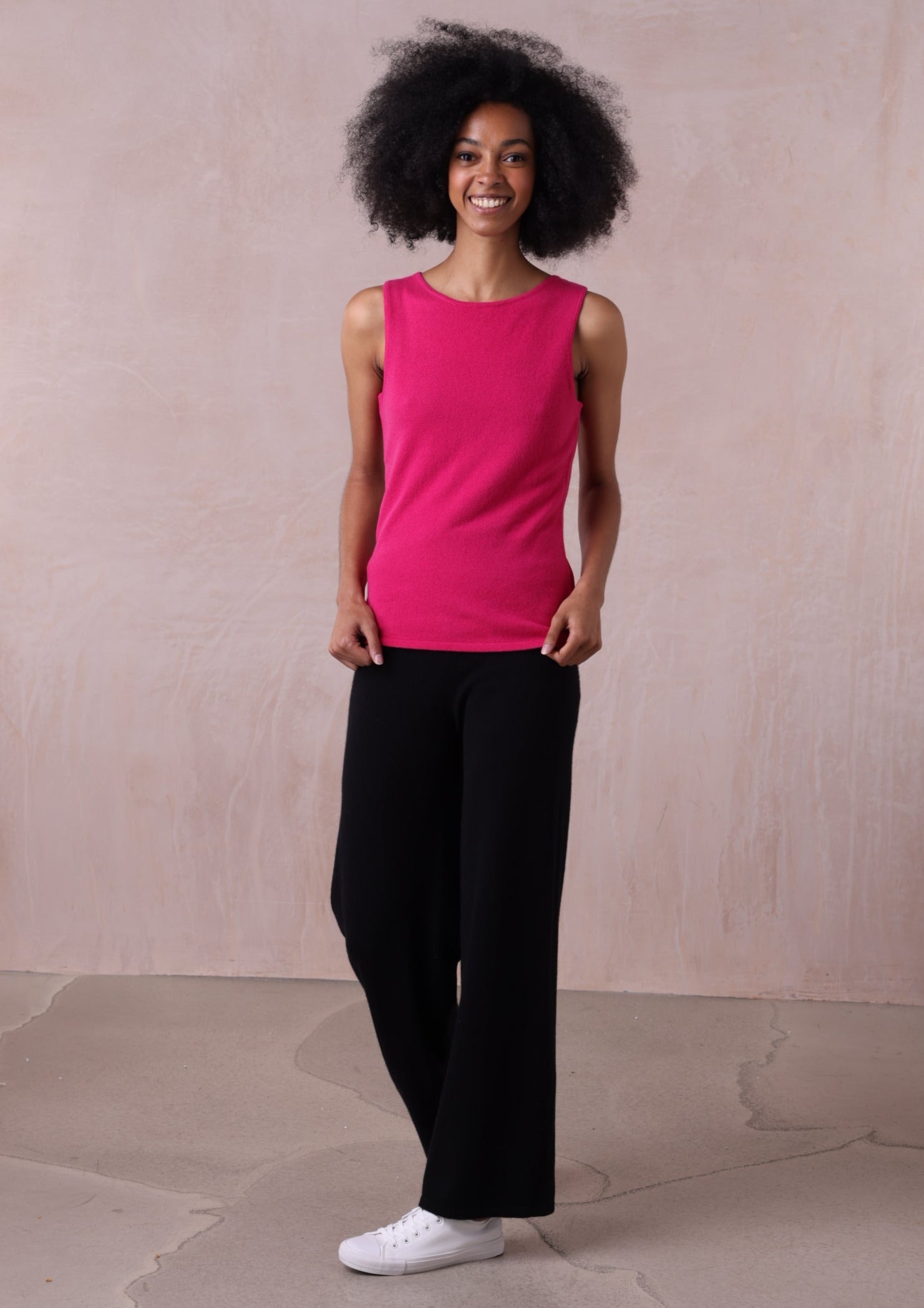 Mia | Sleeveless Cashmere