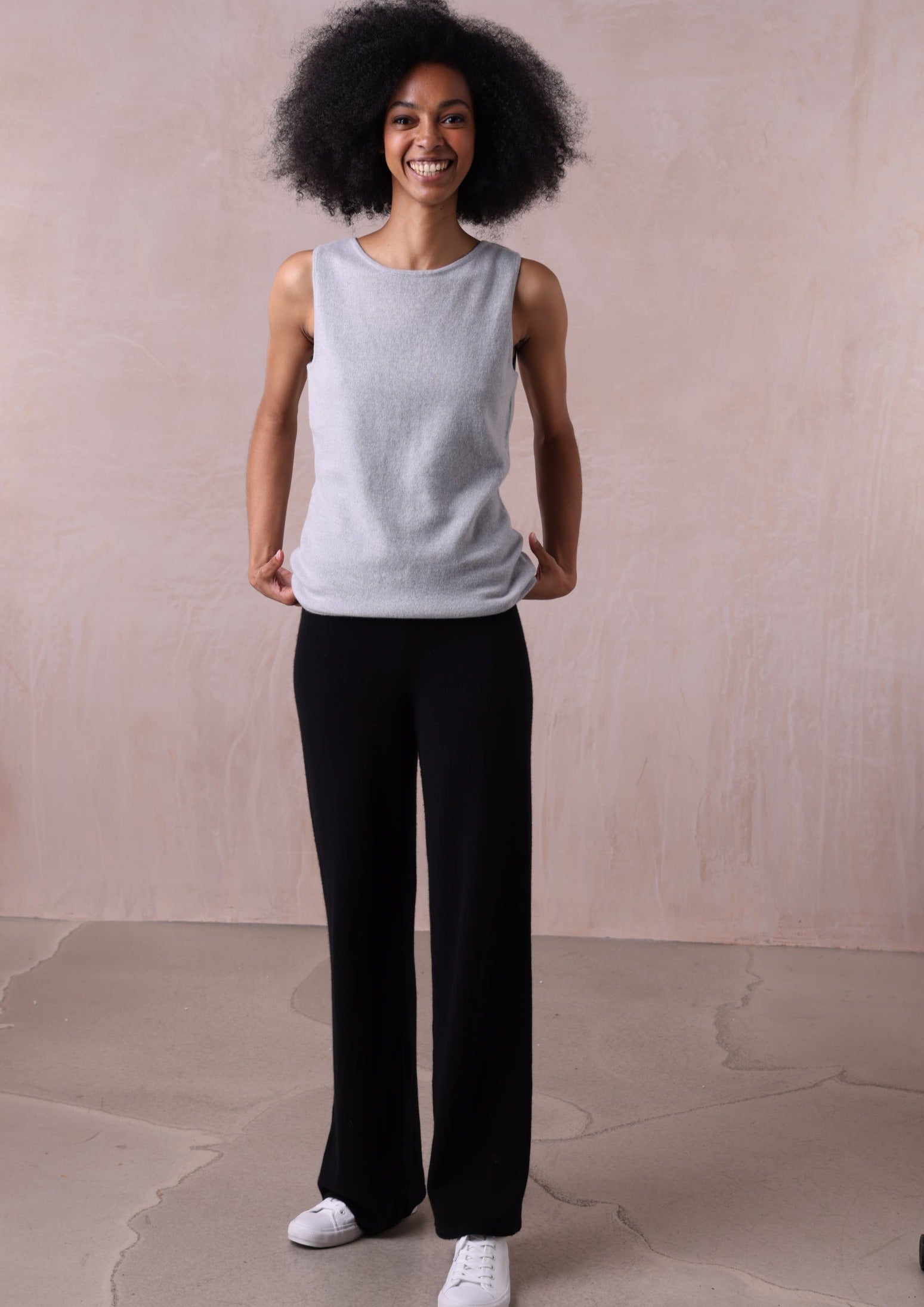 Mia | Sleeveless Cashmere