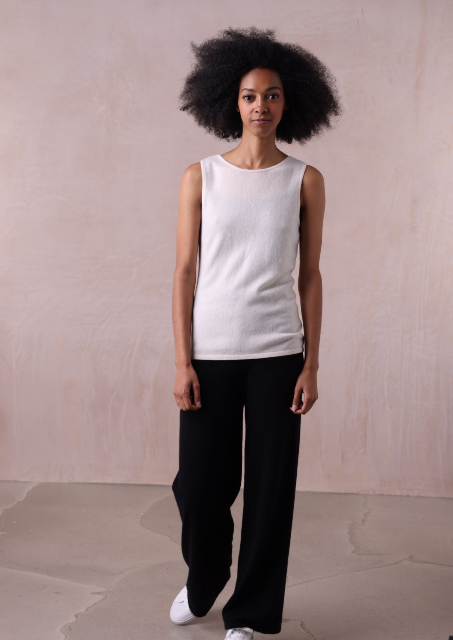 Mia | Sleeveless Cashmere