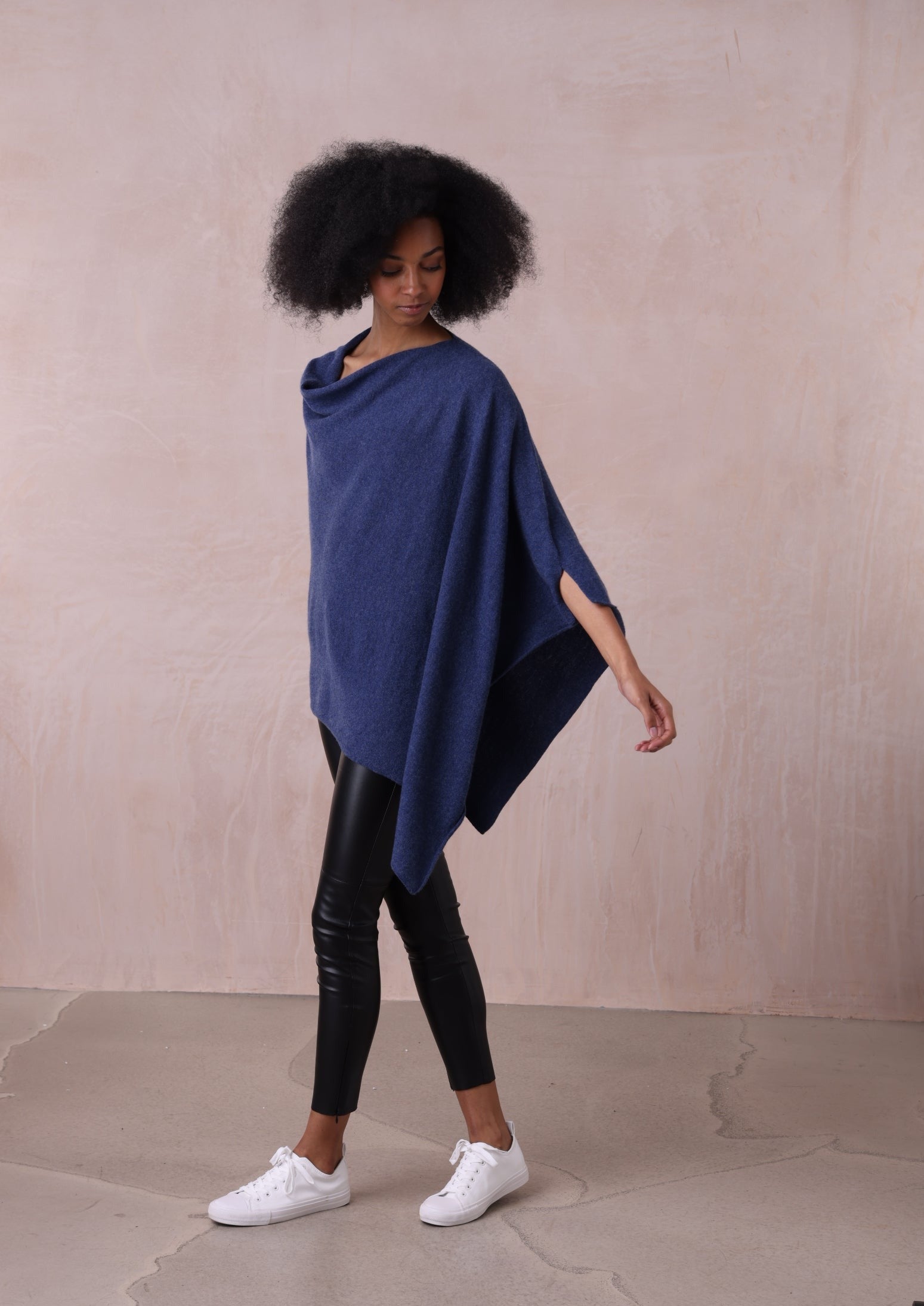 Claudia Cape Poncho | 100% Cashmere Poncho | Belinda Robertson