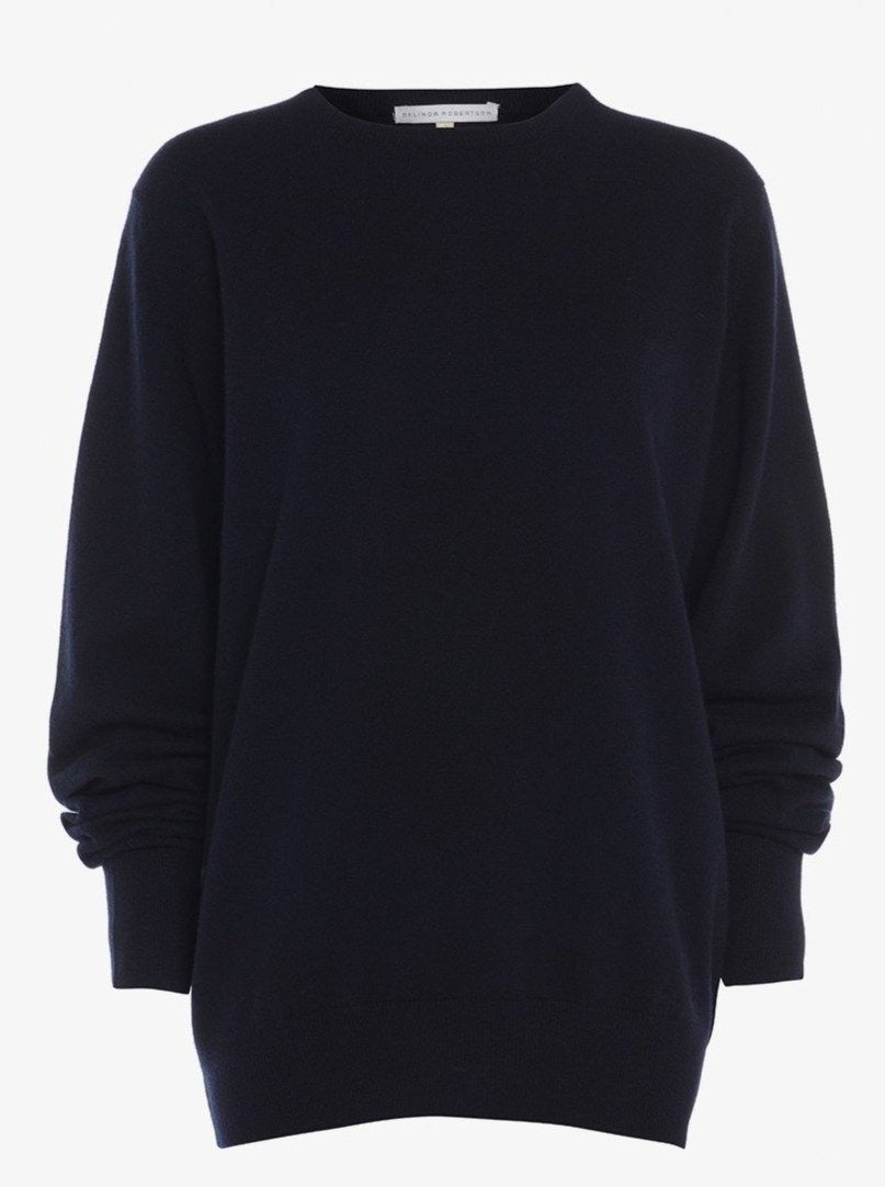 Cameron Crew Neck | Mens 100% Cashmere Jumper | Belinda Robertson