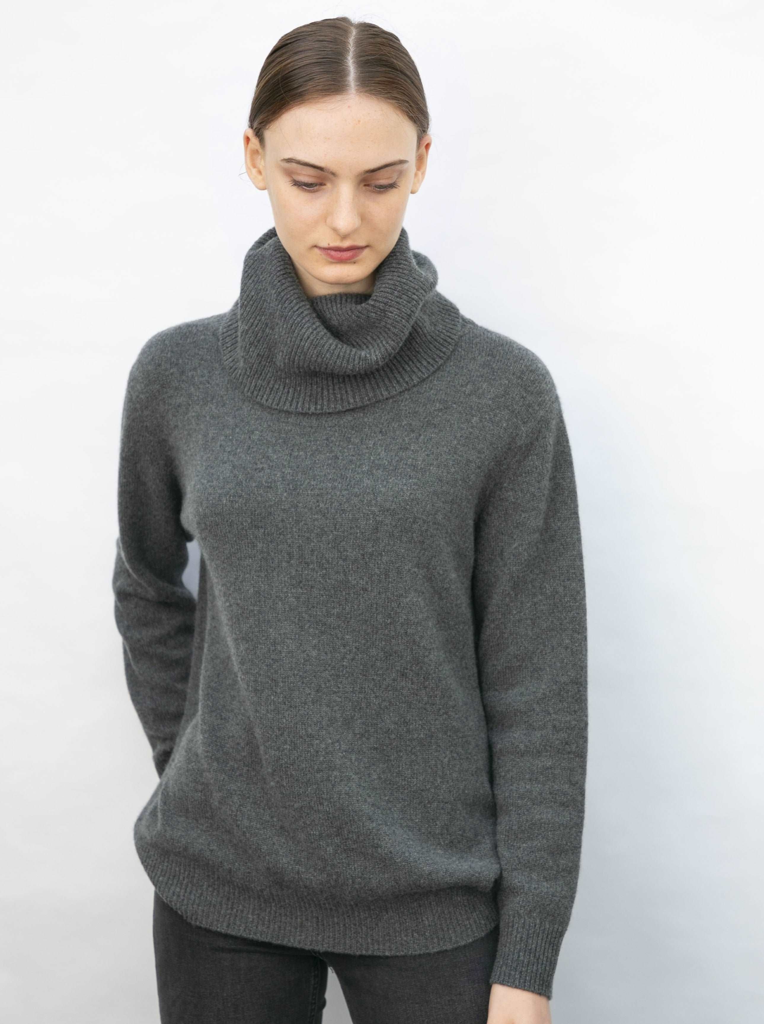 Lottie | Relaxed Slouch Neck | 100% Cashmere