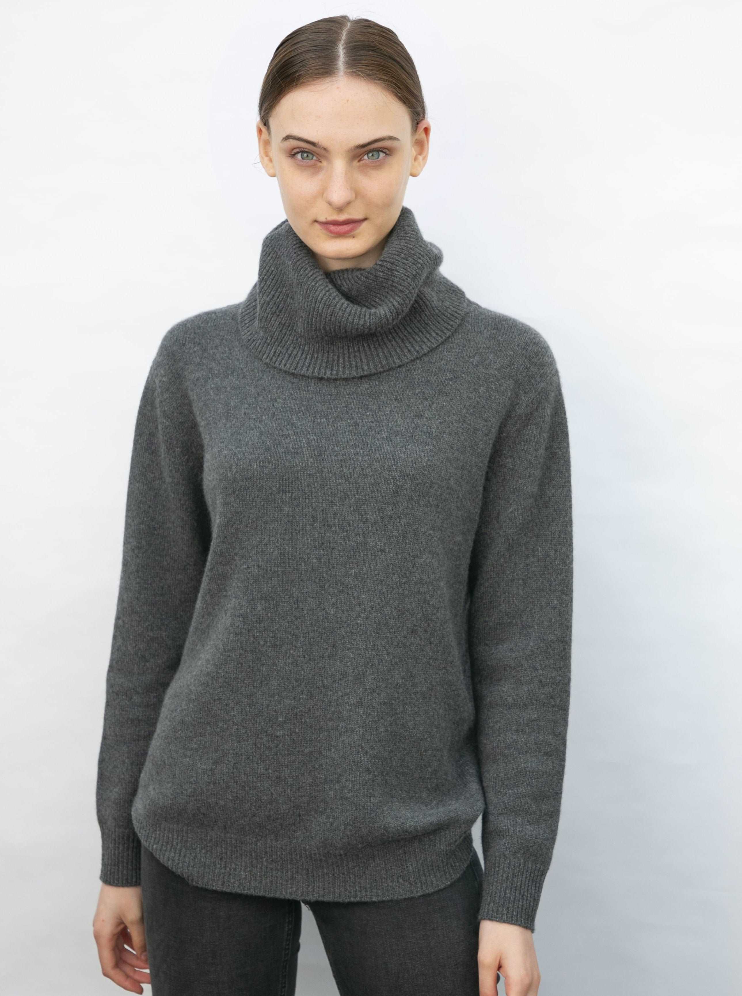 Lottie | Relaxed Slouch Neck | 100% Cashmere