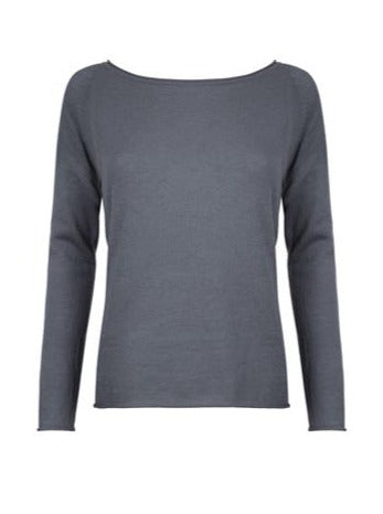 Megan Wide Neck Top | Cashmere Top | Belinda Robertson
