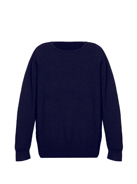 Izzy | Relaxed Round Neck Cashmere Sweater