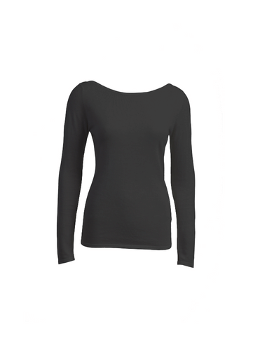 Madrid Long Sleeve Slash Neck | Loungewear | Belinda Robertson