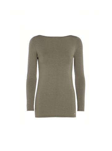 Madrid Long Sleeve Slash Neck | Loungewear | Belinda Robertson