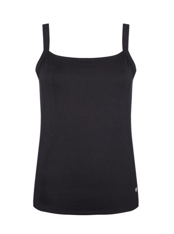 St Lucia Strappy Vest | Luxury Loungewear