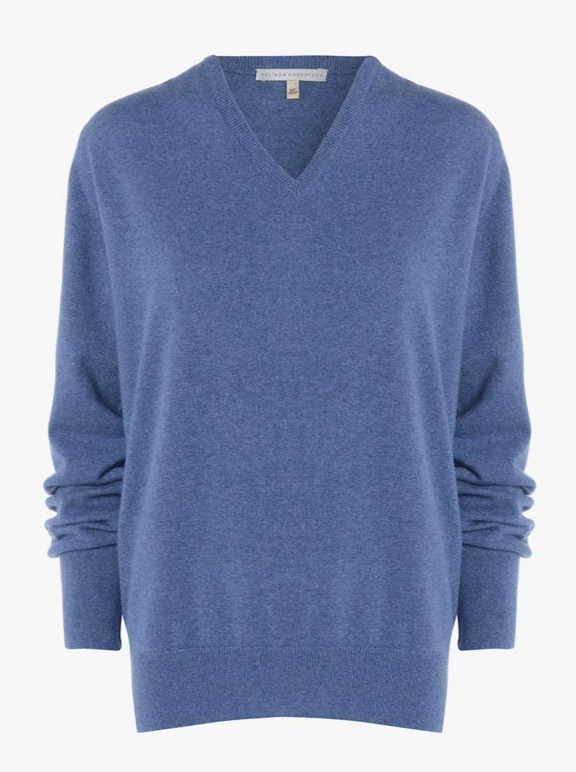 Angus Classic V Neck | Mens 100% Cashmere Jumper | Belinda Robertson