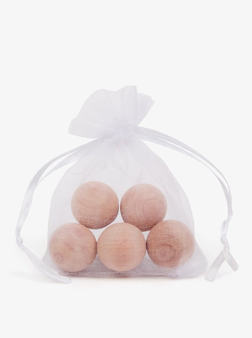 Cedar Balls (Pack of 5) | Cashmere Care | Belinda Robertson