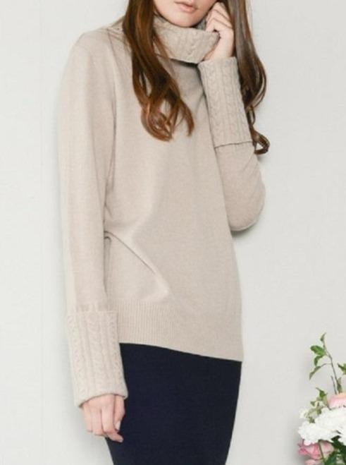 Charlotte Sweater | 100% Cashmere Cable Sweater | Belinda Robertson