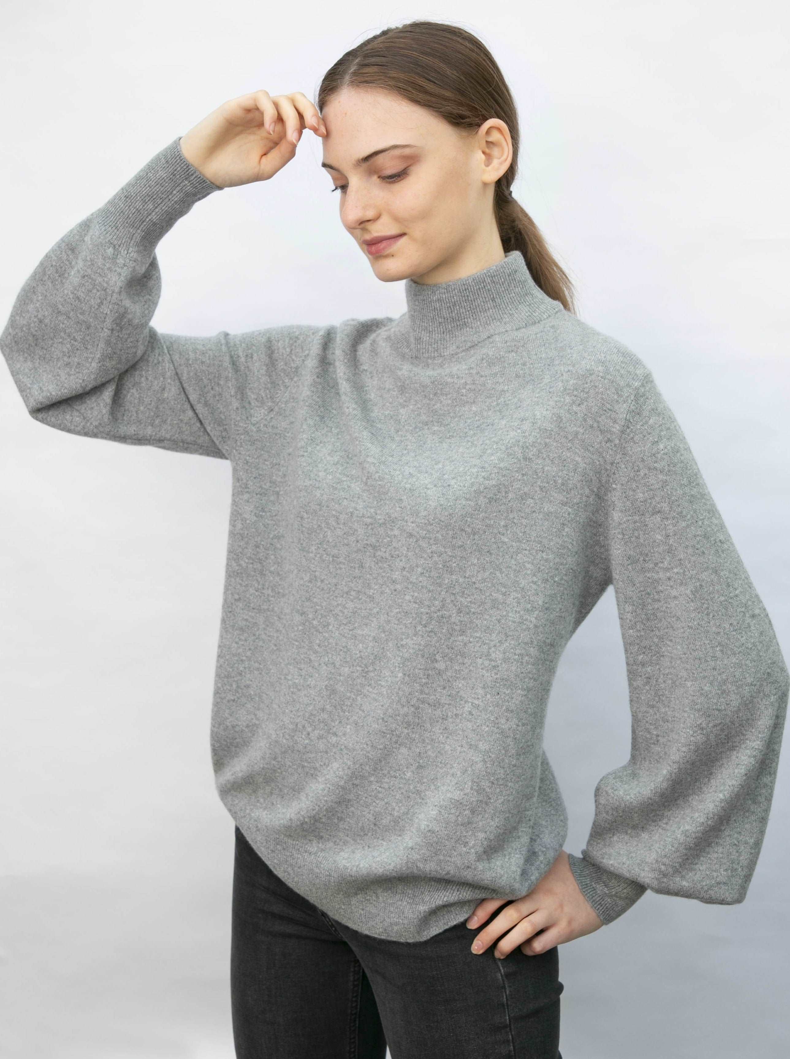 Lyra | Ballon Sleeve Sweater