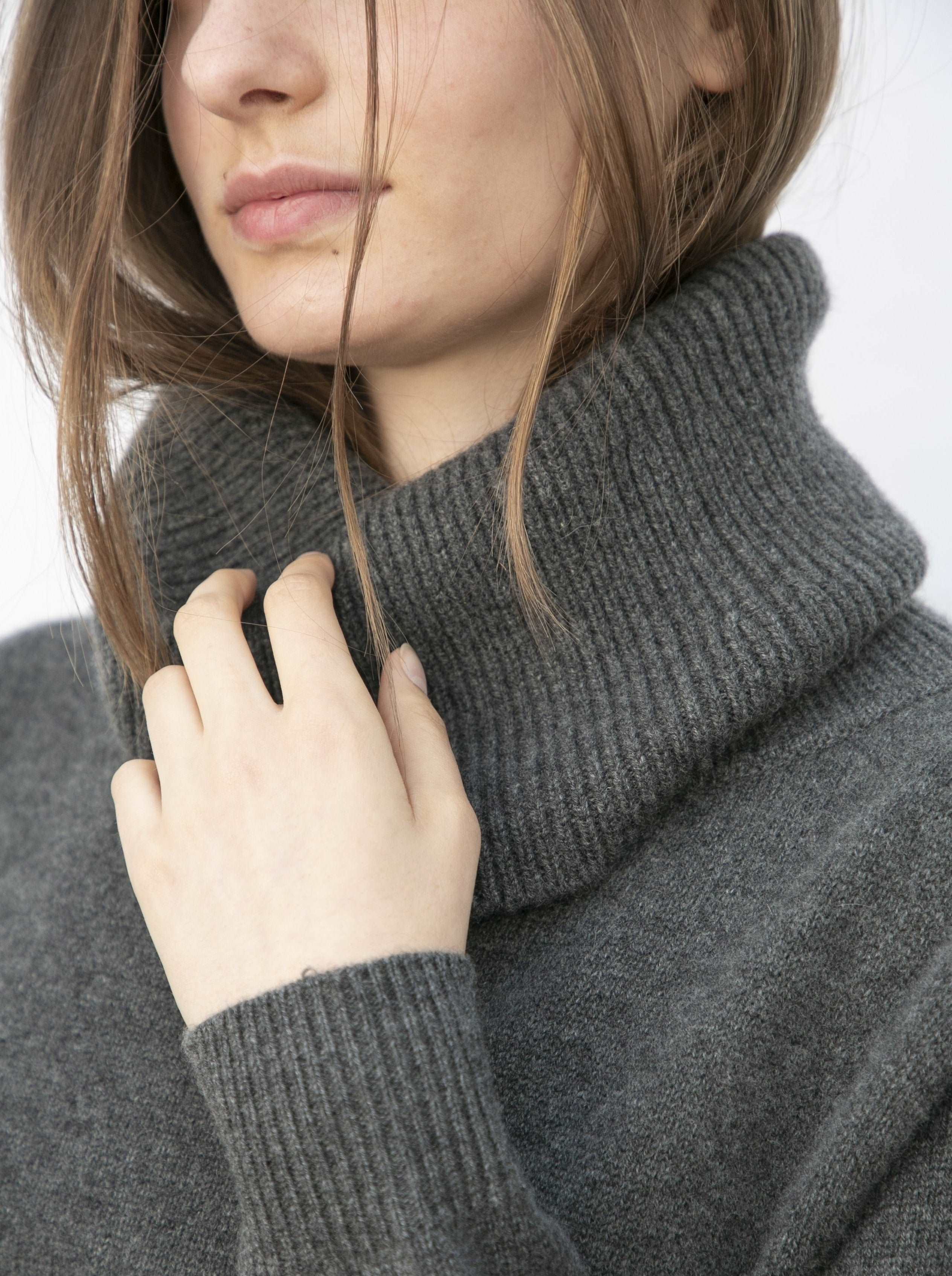 Lottie | Relaxed Slouch Neck | 100% Cashmere