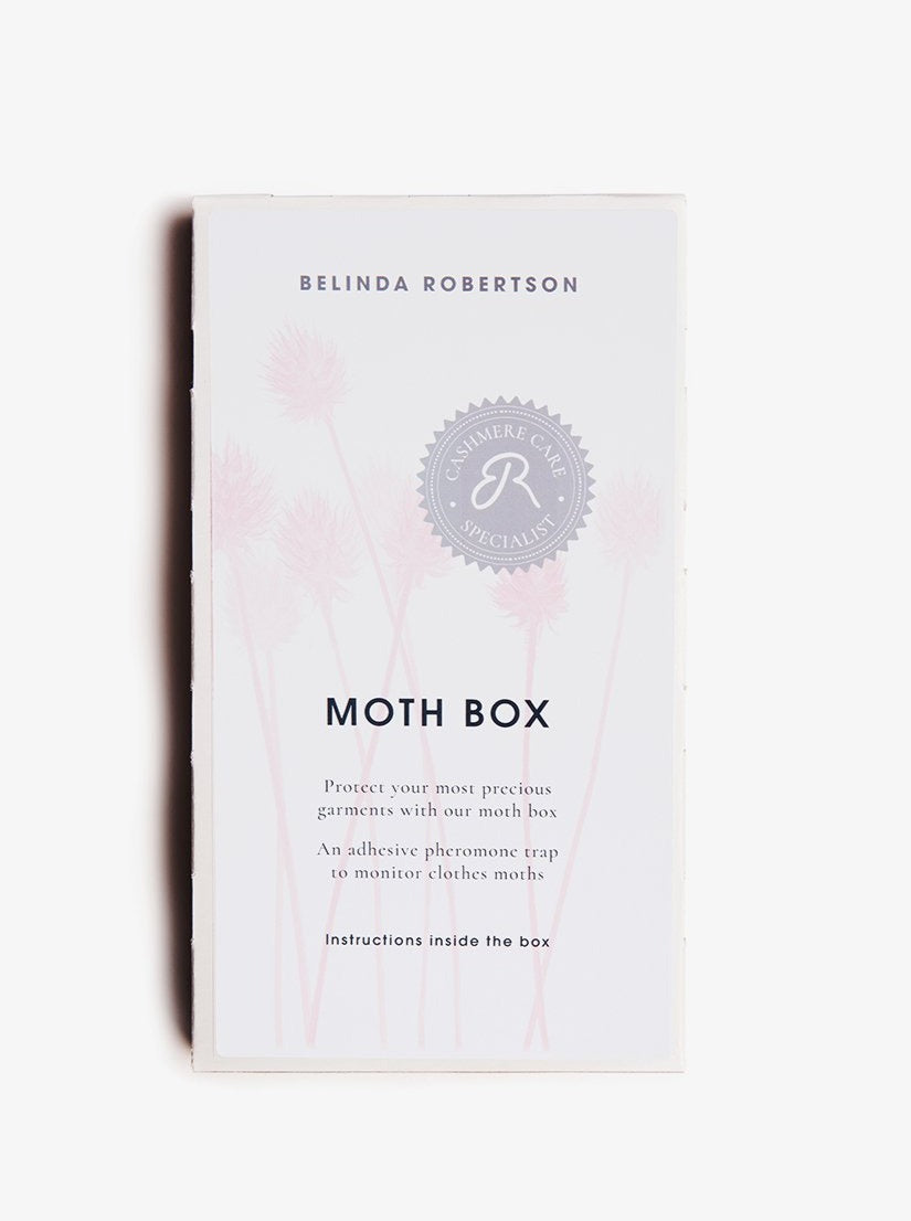 Moth Box | Cashmere Care | Belinda Robertson