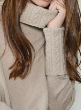 Charlotte Sweater | 100% Cashmere Cable Sweater | Belinda Robertson